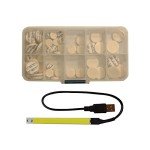 Instrument Clinic Clarinet Pad Set, 50 Pieces