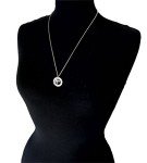 Clarinet Band Affirmation Ring Necklace