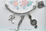 Stainless Steel Clarinet Bracelet for Little Girls