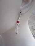 Personalized Birthstone Music Earrings for Musicians