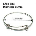 Stainless Steel Clarinet Bracelet for Little Girls
