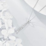 Sterling Silver Clarinet Pendant Necklace for Music Lovers