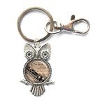 Owl Keychain for Clarinet Players and Teachers