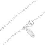 Sterling Silver Clarinet Pendant Necklace by AZAGGI