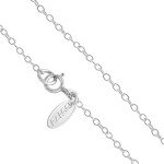 Sterling Silver Clarinet Pendant Necklace by AZAGGI