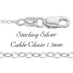 Sterling Silver Clarinet Necklace on 18” Chain
