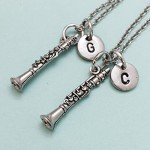 Clarinet Charm Necklace for Friends and Sisters