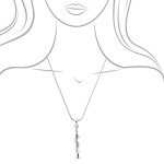 Silver Plated Clarinet Musical Instrument Necklace
