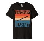 Vintage Clarinet Enthusiast T-Shirt for All Ages