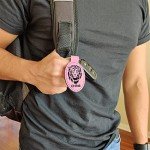 Personalized Pink Clarinet Oval Keychain