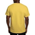 Evolution of Man Clarinet Player T-Shirt in Yellow