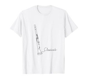 Orchestra Design Clarinet Player T-Shirt