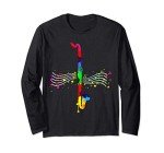 Bass Clarinet Marching Band Long Sleeve T-Shirt