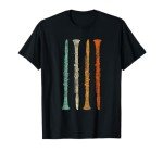 Retro 70s Clarinet Player T-Shirt