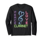 Marching Band Clarinetist Gift Long Sleeve Tee