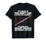 Funny Clarinet Player T-Shirt for All Ages