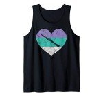 Retro Vintage Clarinet Tank Top for Women & Teens