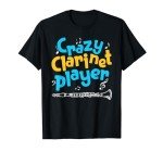 Funny Clarinet Player T-Shirt for Musicians