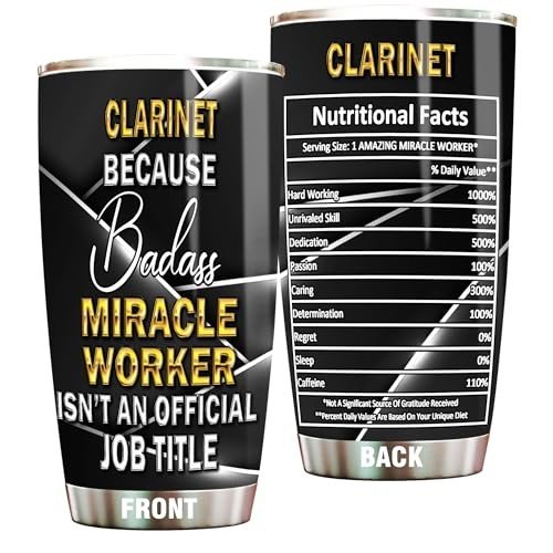 Clarinet Drinkware