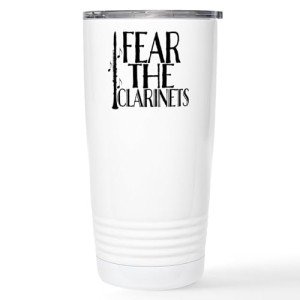 Fear The Clarinets 20 oz. Stainless Steel Tumbler