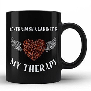 Contrabass Clarinet Is My Therapy Mug