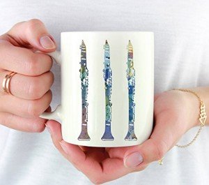 Clarinet Coffee Mug - Perfect Gift for Musicians