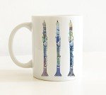 Clarinet Coffee Mug - Perfect Gift for Musicians