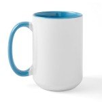 Peace Love Clarinet 15 oz Ceramic Mug