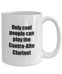 Funny Contra-alto Clarinet Player Mug - 15 oz