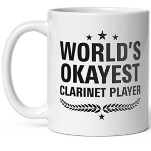 Funny Mug for Clarinet Players - 15oz