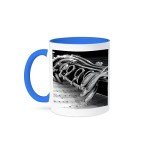 Two-Tone Blue Clarinet Mug - 11 oz