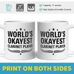 Funny Mug for Clarinet Players - 15oz