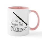 Clarinet Lovers Ceramic Coffee Mug - 11 oz