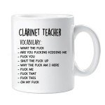 Funny Clarinet Teacher Mug – Perfect Appreciation Gift