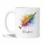 Personalized Clarinet Travel Mug for Musicians