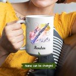 Personalized Clarinet Player Coffee Mug - 11oz/15oz