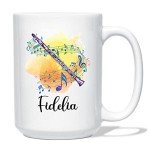 Custom Clarinet Coffee Mug for Musicians