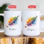 Personalized Clarinet Travel Mug for Musicians