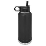 Personalized Black Clarinet Water Bottle - 40oz