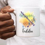 Custom Clarinet Coffee Mug for Musicians