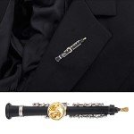 Mini Clarinet Lapel Pin Brooch for Music Lovers