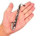 Miniature Bass Clarinet with Stand and Case