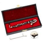Miniature Bass Clarinet with Stand and Case