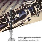 Miniature Black Ebonite Clarinet Ornament for Beginners
