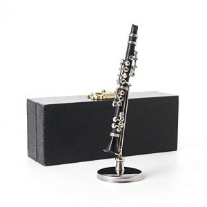 Odoria Miniature Clarinet for Dollhouses and Playsets