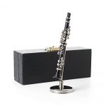 Odoria Miniature Clarinet for Dollhouses and Playsets