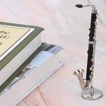 Miniature Black Ebonite Clarinet Ornament for Beginners