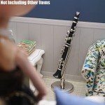 Odoria Miniature Clarinet for Dollhouses and Playsets