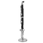 Miniature Black Ebonite Clarinet Ornament for Beginners