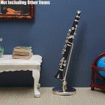 Odoria Miniature Clarinet for Dollhouses and Playsets